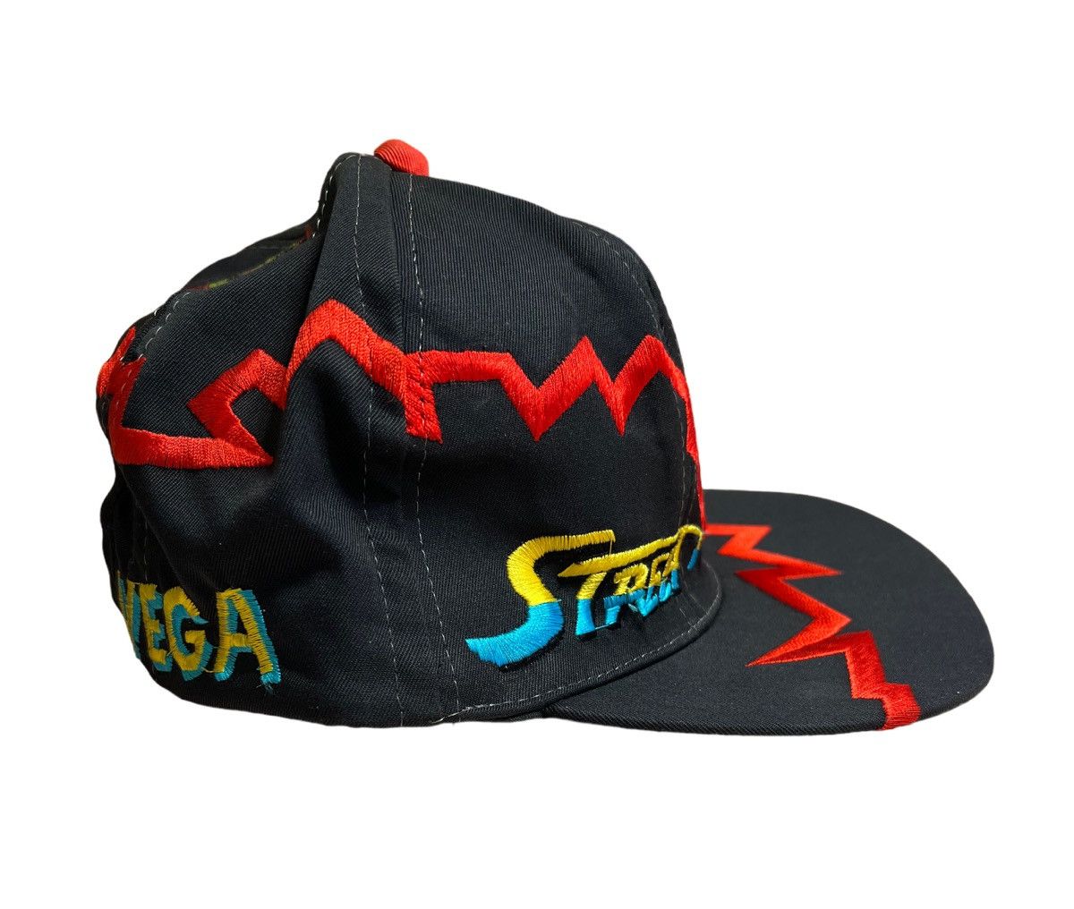 Vintage **YOUTH** Blanka Street Fighter 2 Jagged Edge Snapback Hat Size ONE SIZE - 3 Thumbnail
