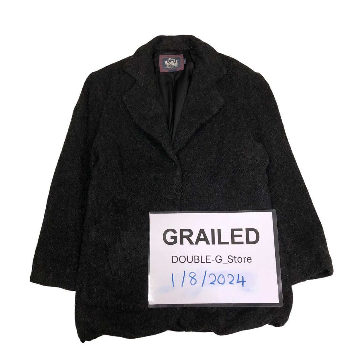 Woolrich Woolen Mills 📌VINTAGE WOOL CHORE JACKET WOOLRICH MADE IN USA Size US S / EU 44-46 / 1 - 1 Thumbnail