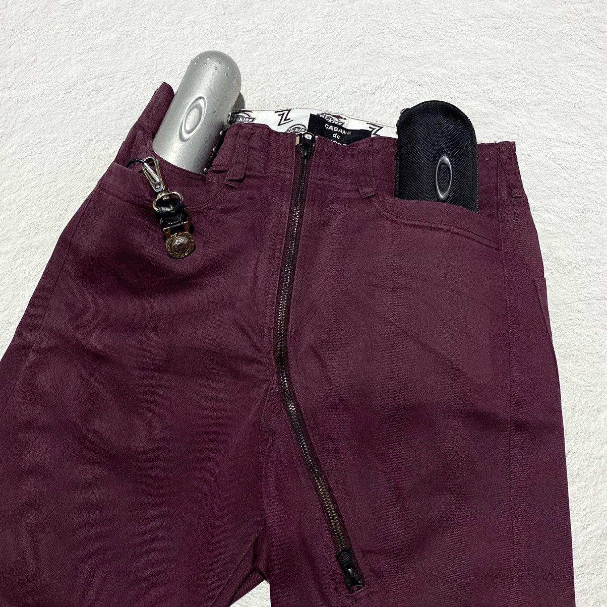 Issey Miyake RARE Issey miyake cabane de zucca x dickies asymmetric pants Size US 30 / EU 46 - 3 Thumbnail