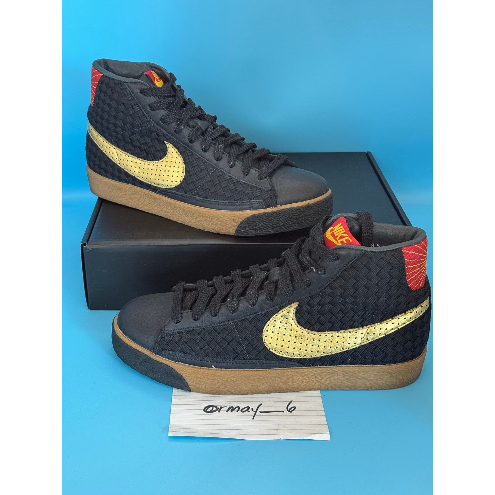 Nike Nike Blazer Mid Premium "China Rock Festival" m8.5 w10 Size US 8.5 / EU 41-42 - 1 Thumbnail