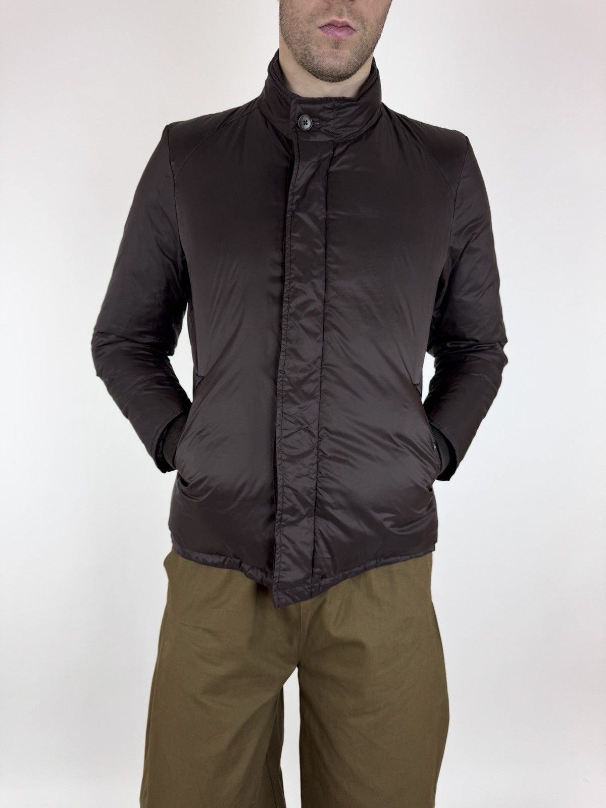 McGregor Distinction McGregor Down Jacket Mens Brown Puffer Size M-L Size US L / EU 52-54 / 3 - 5 Thumbnail