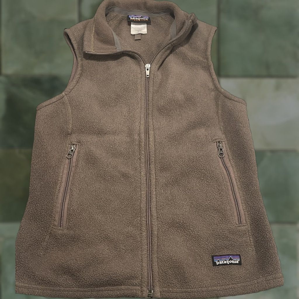 Patagonia Patagonia Synchilla Vest Women Sleeveless Small Brown Size S / US 4 / IT 40 - 1 Thumbnail