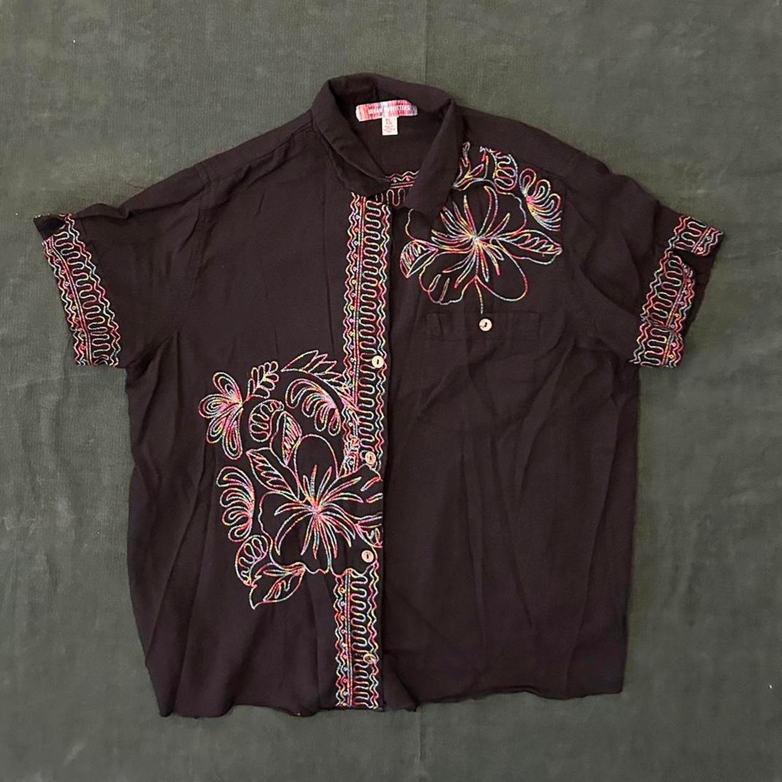 Urban Outfitters Urban outfitters embroidered blouse Size XL / US 12-14 / IT 48-50 - 1 Thumbnail