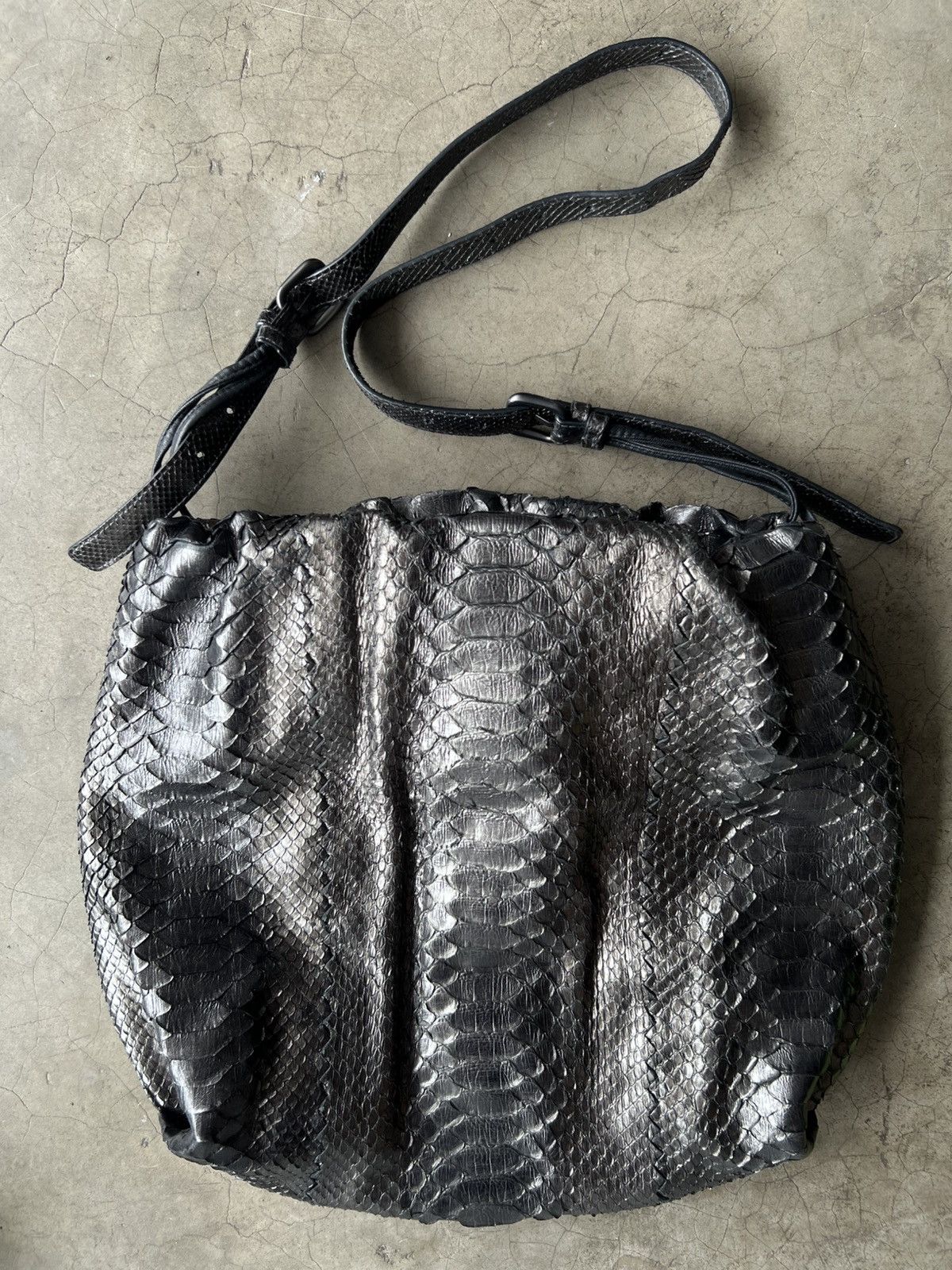 Bottega Veneta Bottega Veneta - F/08 Limited Edition Python Leather Bag Size ONE SIZE - 5 Thumbnail