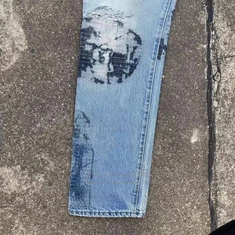 Vuja De Vujade x Proleta Re Art jeans- Size US 28 / EU 44 - 2 Thumbnail