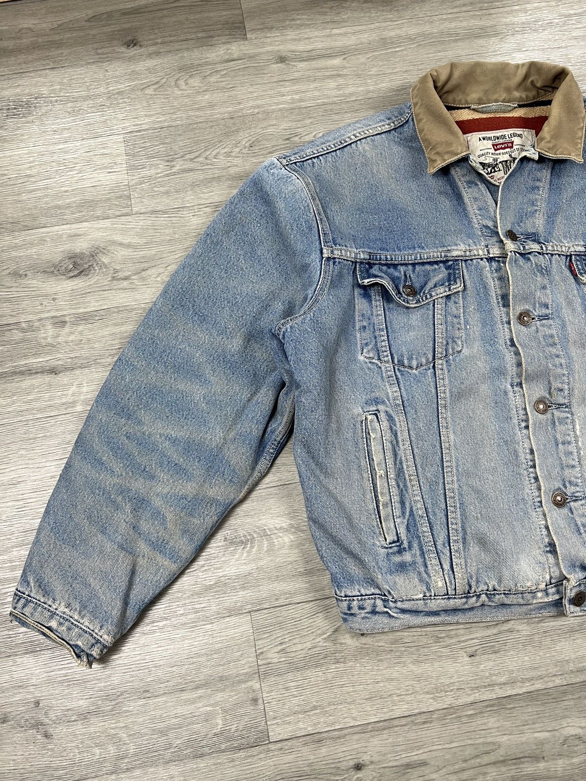 Levi's Vintage Clothing Rare Levi’s men’s vintage denim jacket Size XL Size US L / EU 52-54 / 3 - 3 Thumbnail