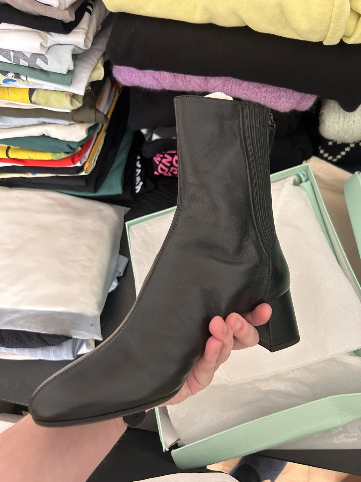 Aquazzura Aquazzura Saint Honore 50 Boots Size US 7.5 / IT 37.5 - 2 Thumbnail