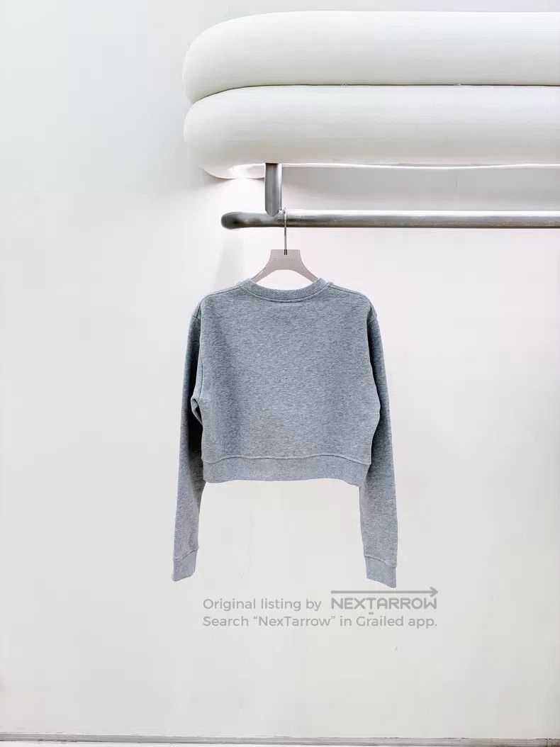 Fendi Fendi Gray logo long sleeve sweatshirt Size S / US 4 / IT 40 - 2 Thumbnail