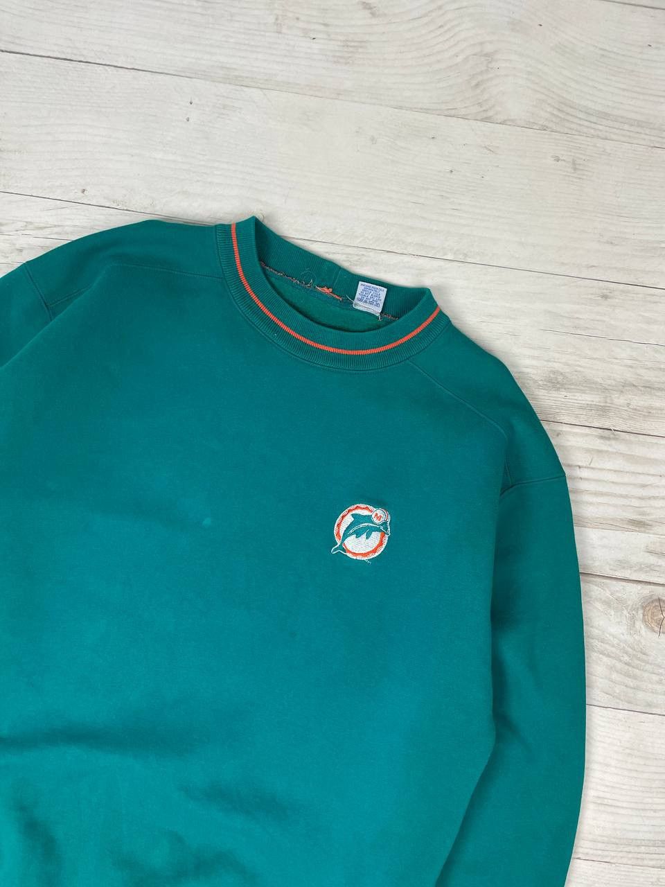 NFL Vintage The Game NFL Miami Dolphins Sweatshirt 90s Size US XL / EU 56 / 4 - 2 Thumbnail
