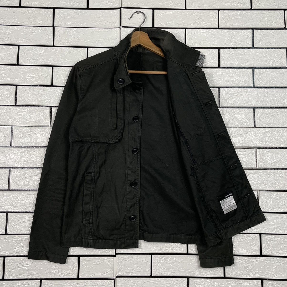 Katharine Hamnett London Black Hamnett Rugged Multipocket Jacket Size US S / EU 44-46 / 1 - 9 Thumbnail