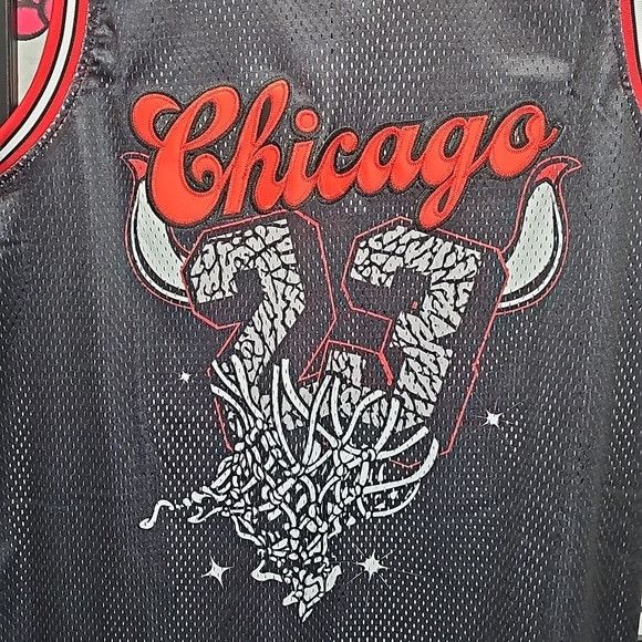 Other Jordan Chicago Bulls Cement Jersey Size Large NWT Size US L / EU 52-54 / 3 - 3 Thumbnail