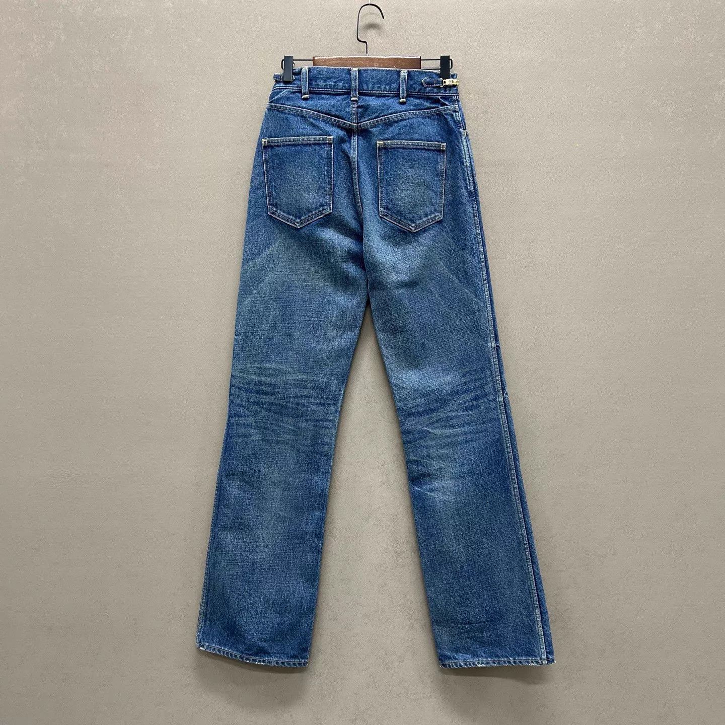 Celine Celine Triomphe Metallic Chain Jeans Size 27 New With Tags Size 27" / US 4 / IT 40 - 2 Thumbnail