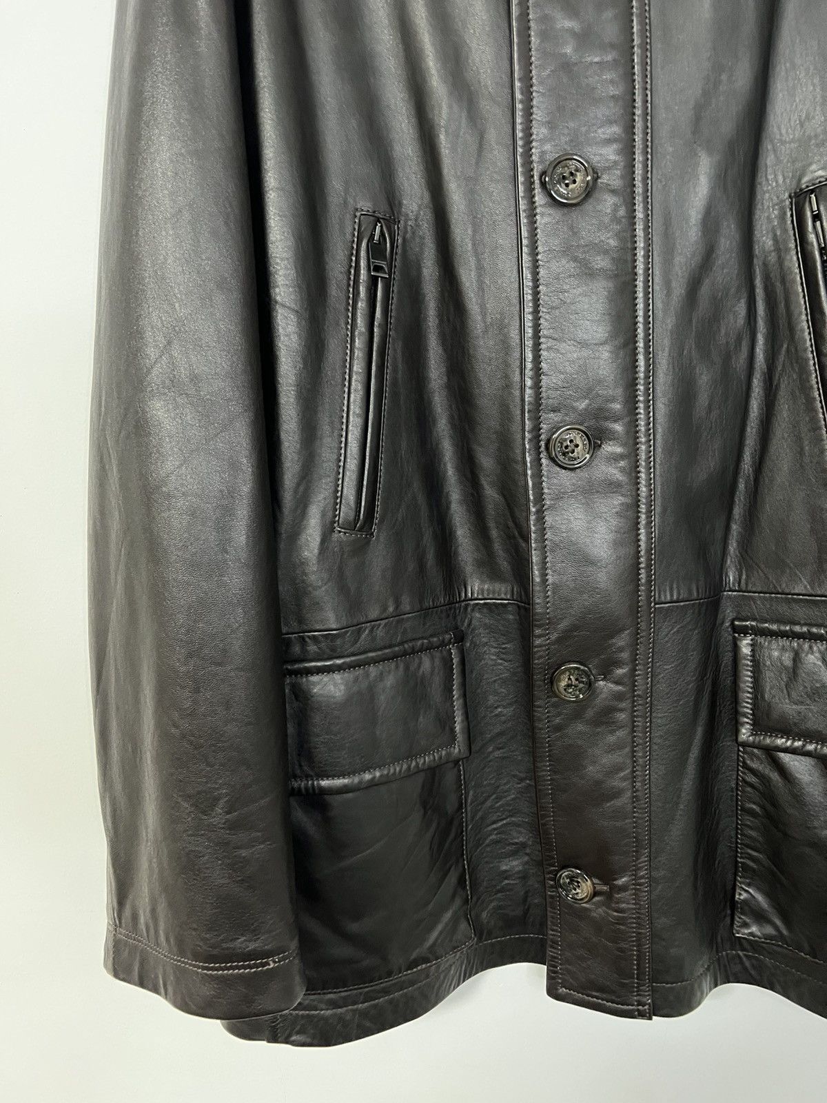 Burberry Burberry learher jacket L Size US L / EU 52-54 / 3 - 5 Thumbnail