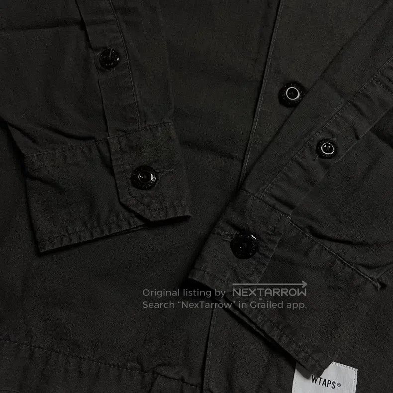 Wtaps Wtaps Wash two bags of heavy water and work long-sleeved s Size US S / EU 44-46 / 1 - 7 Thumbnail