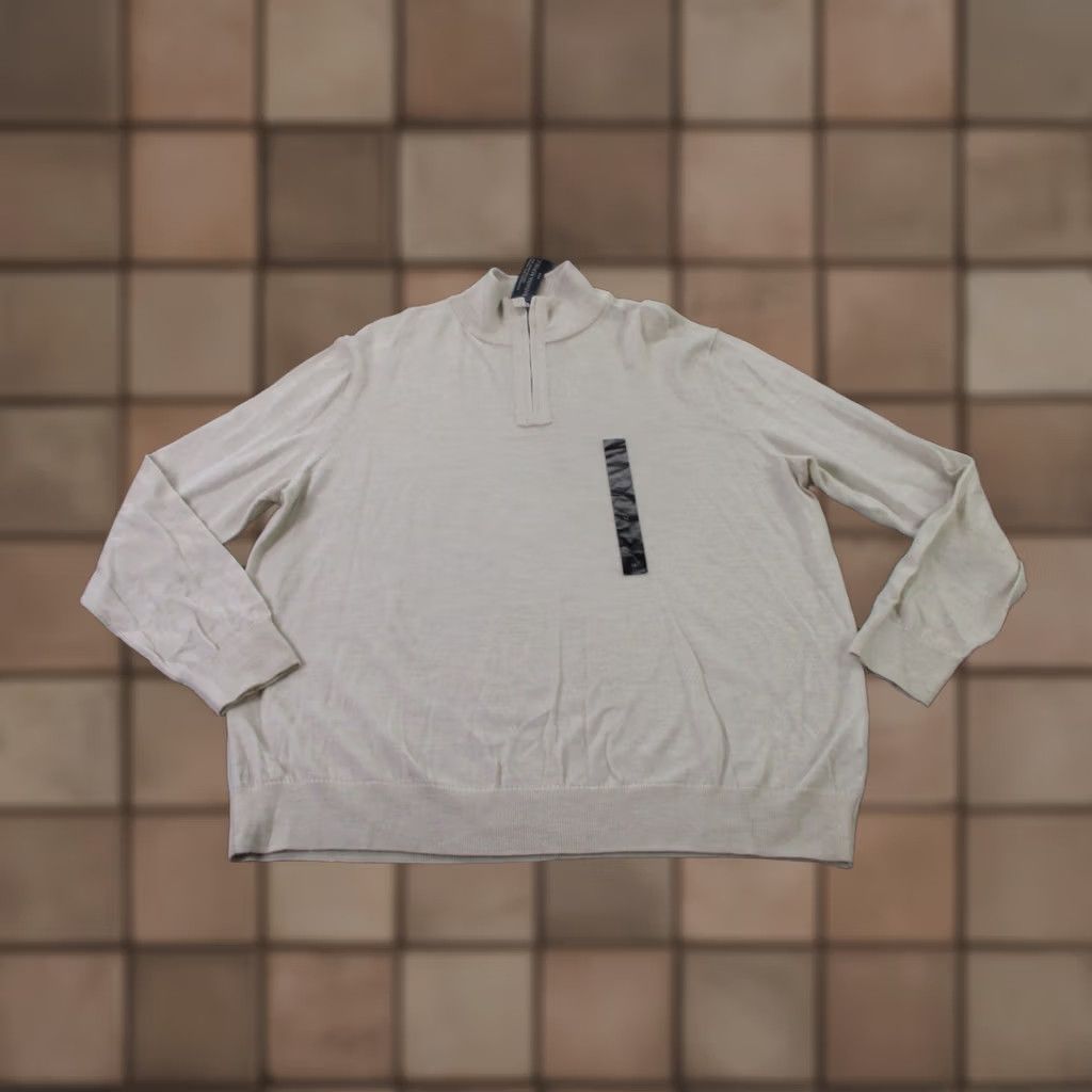 Banana Republic Banana Republic Sweater Mens XL Beige Wool Pullover Classic Outdoor Preppy Size US XL / EU 56 / 4 - 1 Thumbnail