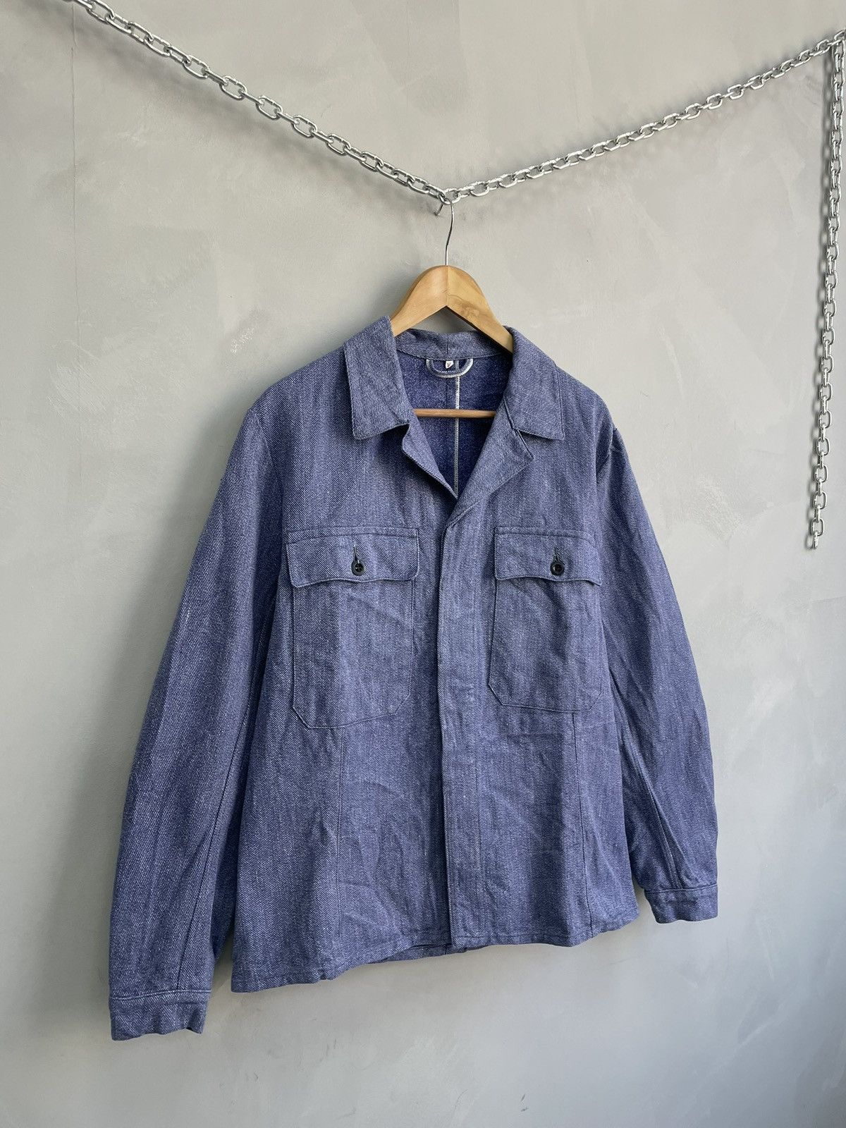 Le Laboureur Vintage 90s y2k junya watanabe style work utility jacket Size US L / EU 52-54 / 3 - 2 Thumbnail