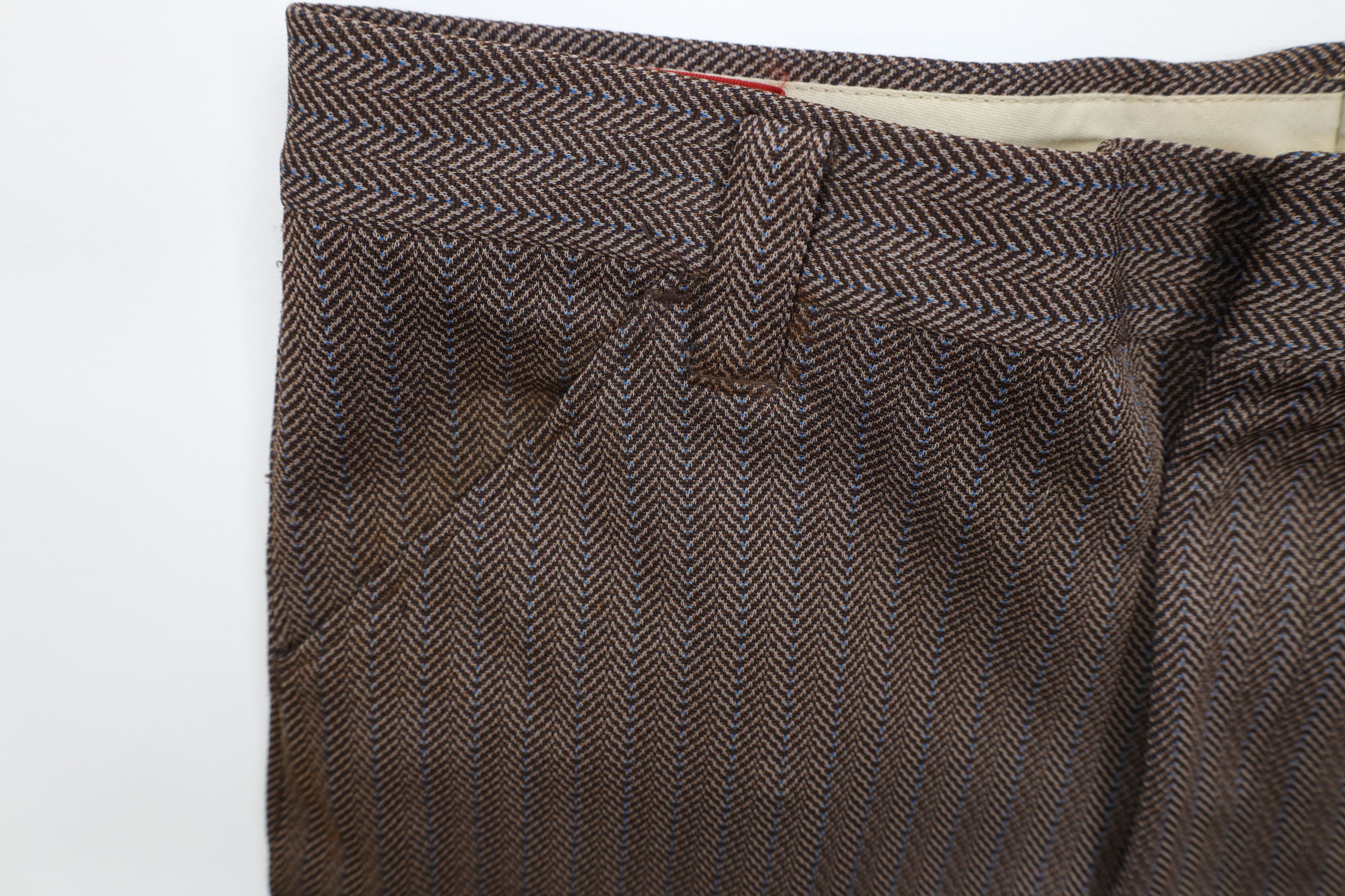 Vintage Vintage 60s 70s Streetwear Knit Bell Bottoms Chino Pants USA Size US 36 / EU 52 - 7 Thumbnail