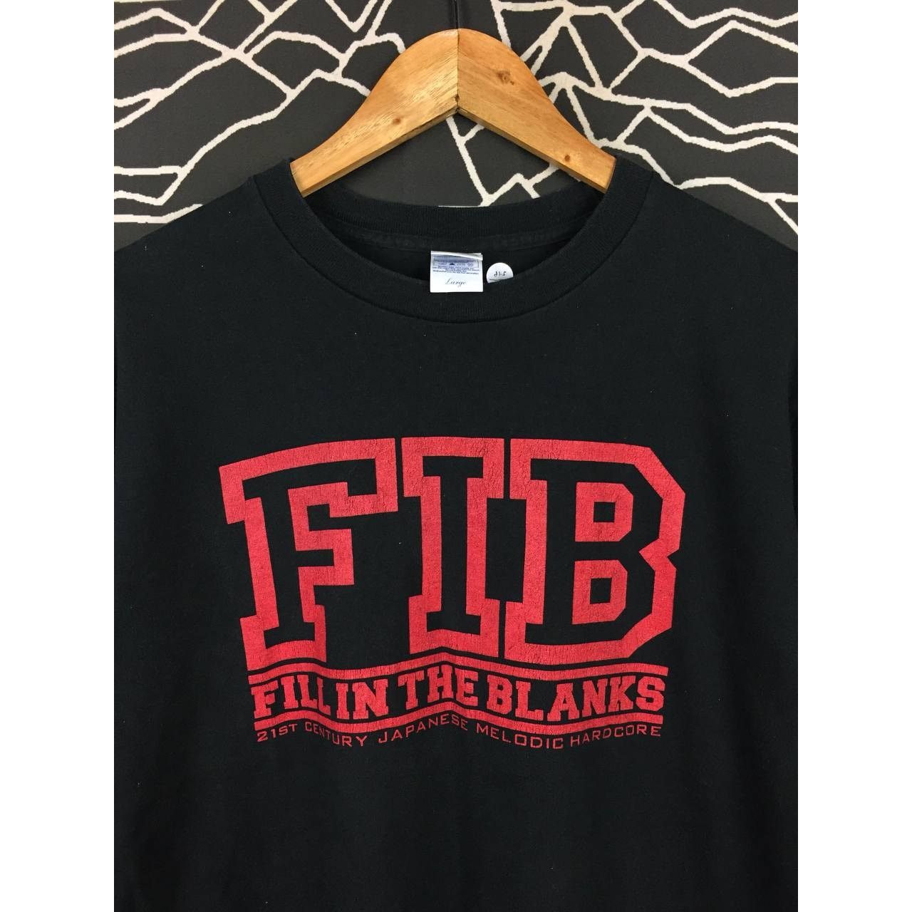 Band Tees Fill In The Blanks Japanese Melodic Hardcore Band Tee Size US L / EU 52-54 / 3 - 4 Thumbnail