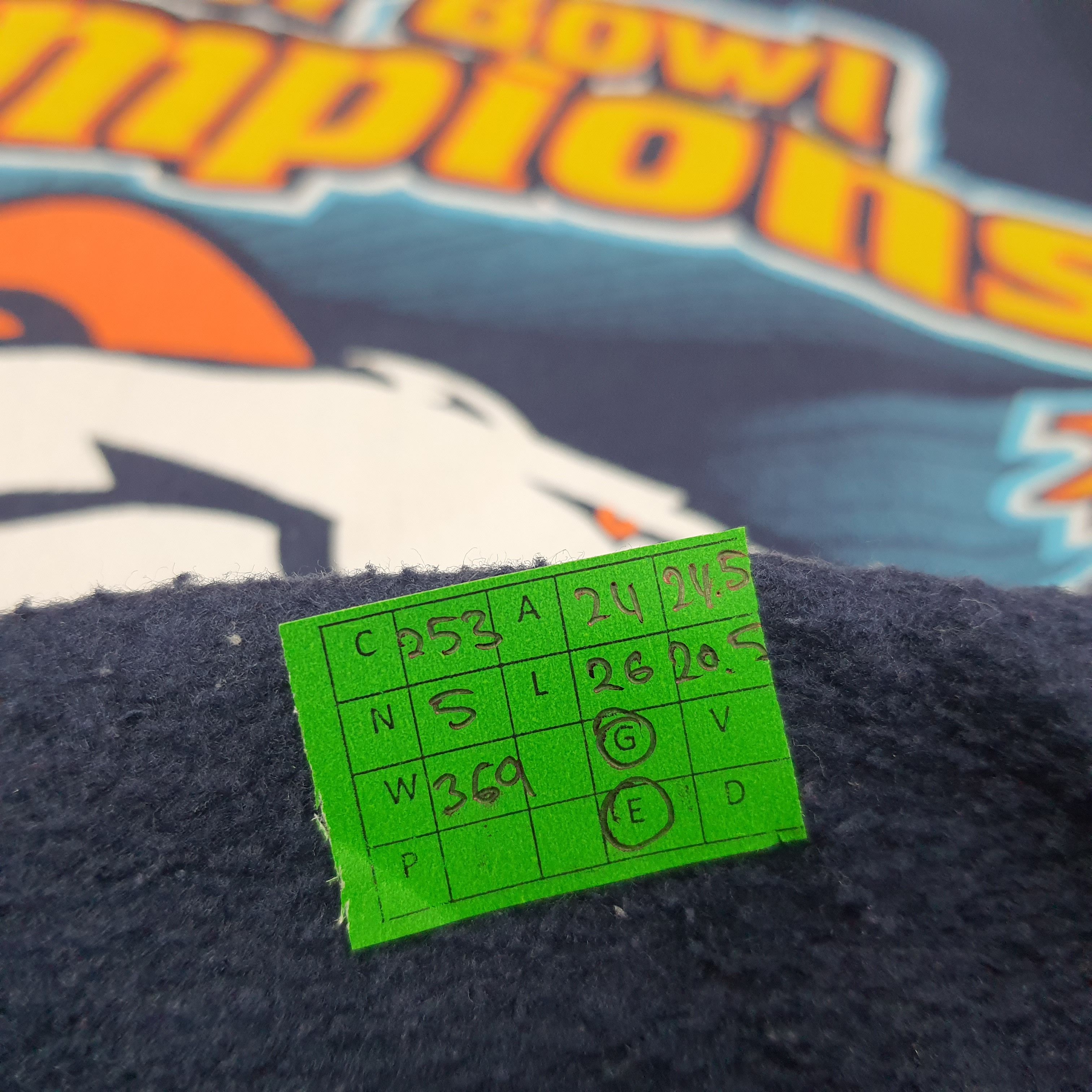 Logo 7 Vintage Denver Broncos Football Team NFL Sweatshirt C253N5 Size US L / EU 52-54 / 3 - 6 Thumbnail