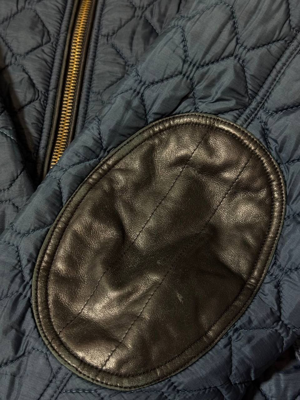 Burberry Burberry London Mens’s XL Blue Qualited Jacket Bomber Size US XL / EU 56 / 4 - 3 Thumbnail