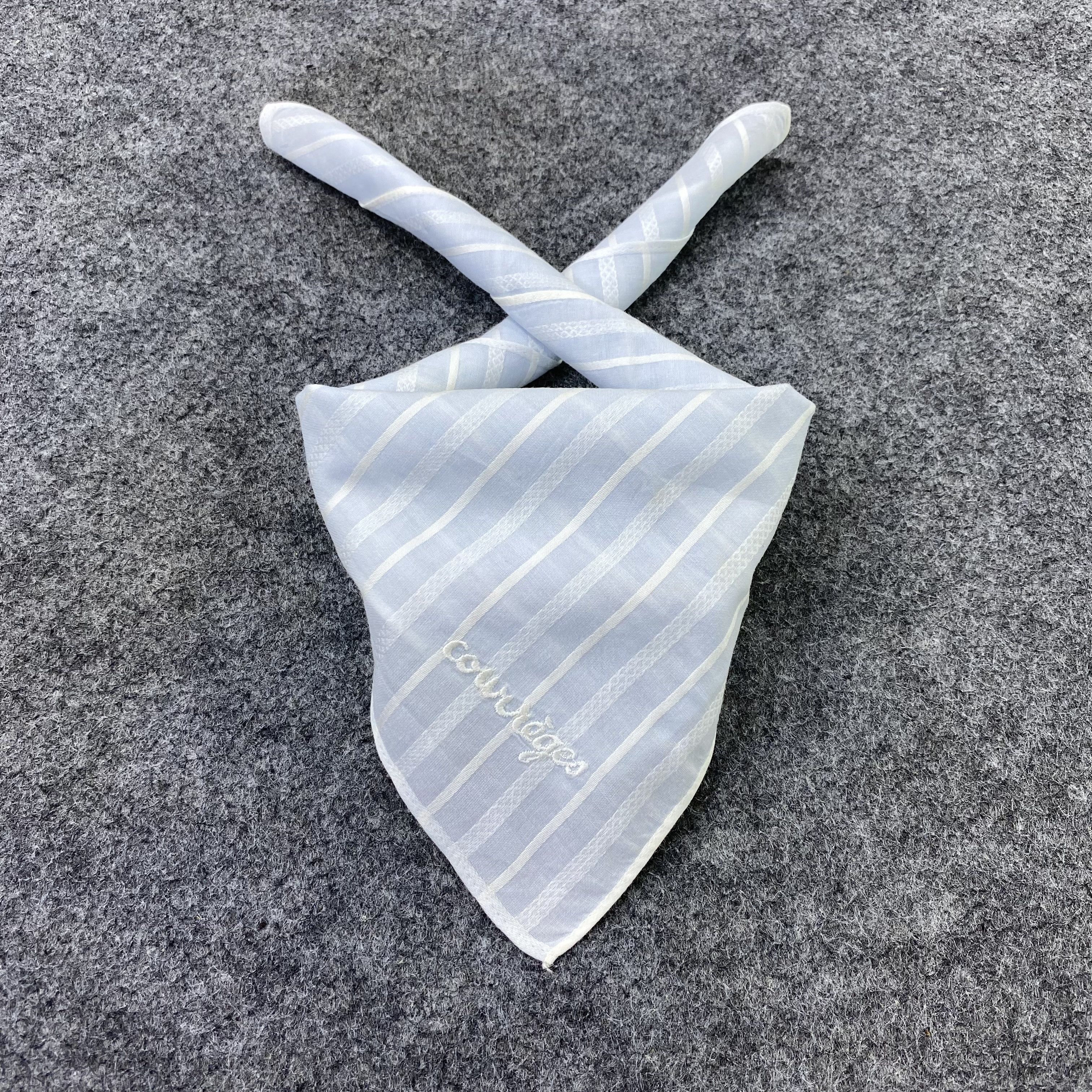 Courreges Courreges Handkerchief Neckerchief Bandana-B1587 Size ONE SIZE - 2 Thumbnail