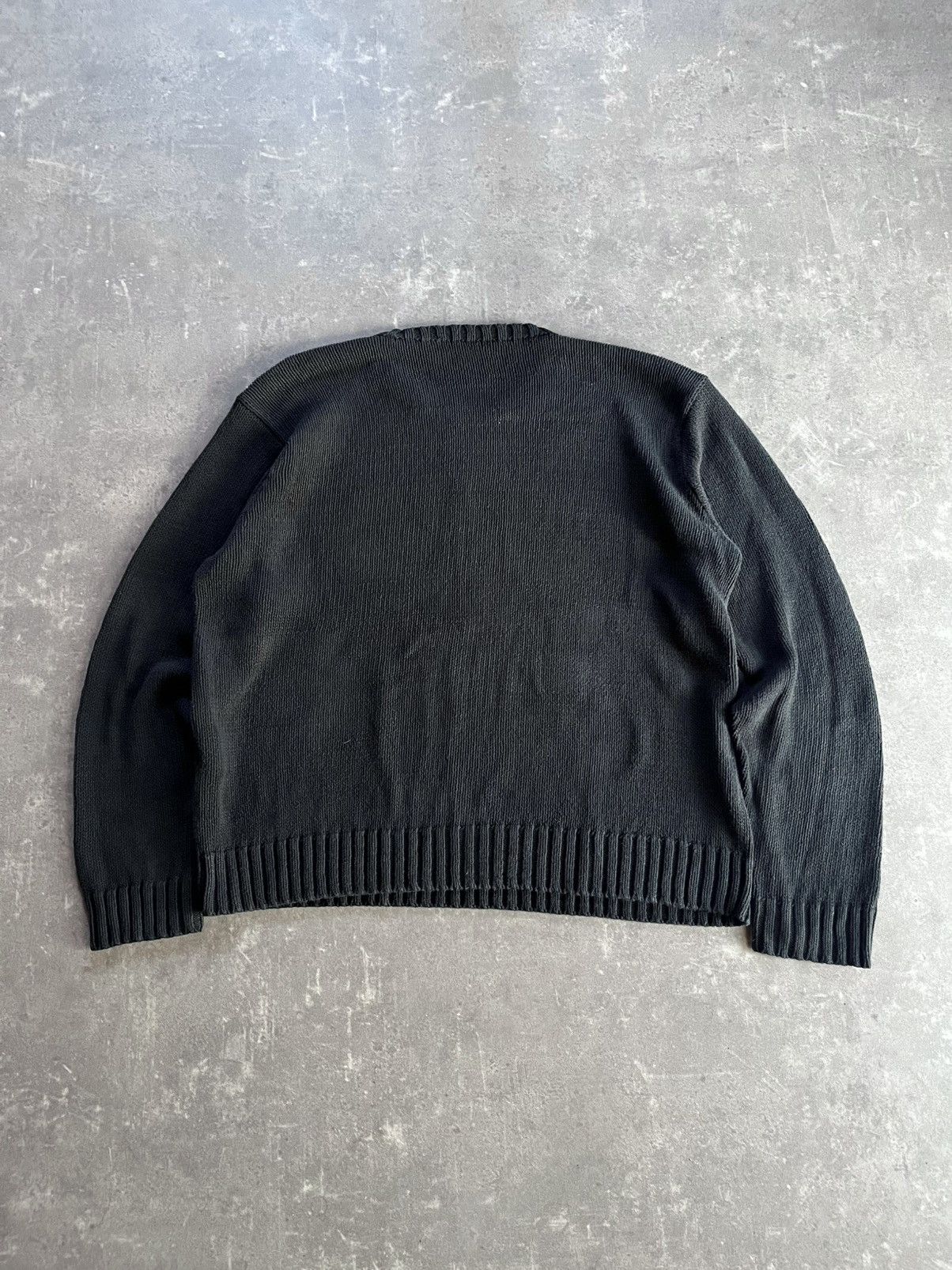 Polo Ralph Lauren Polo Ralph Lauren Linen / Cotton Heavy Knit Sweater L XL Size US XL / EU 56 / 4 - 2 Thumbnail
