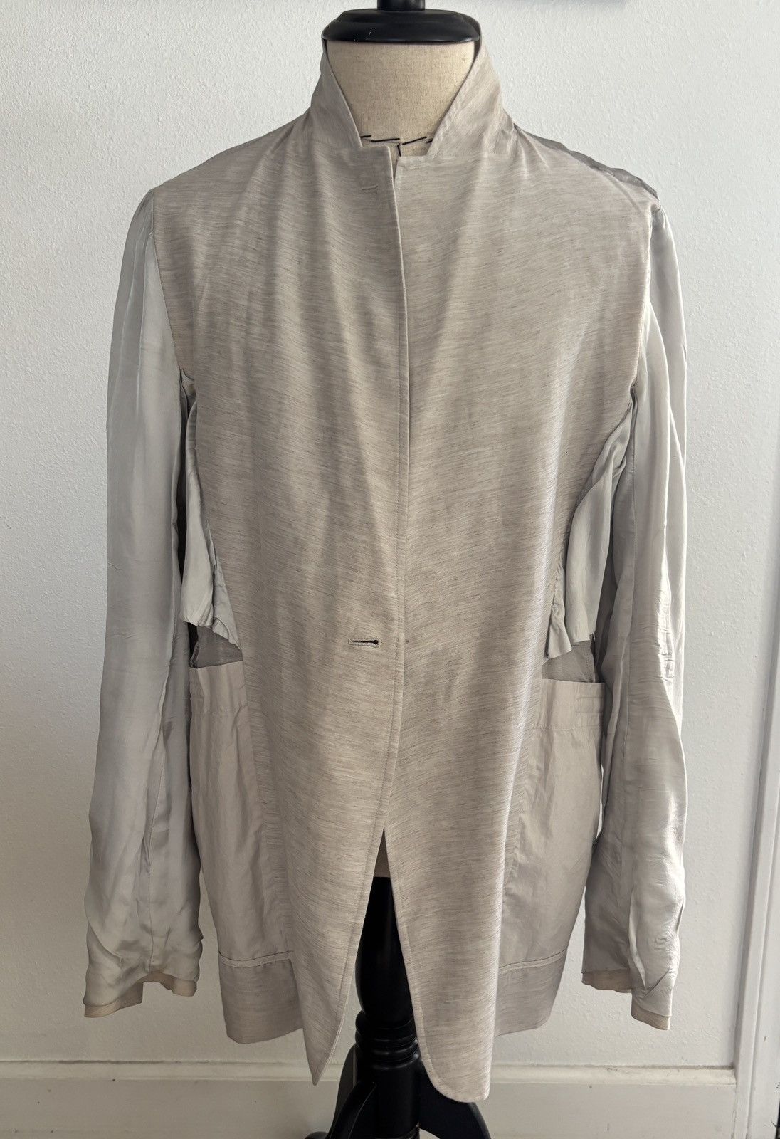 Rick Owens Rick Owens linen blazer (altered to fit smaller) Size 48R - 4 Thumbnail
