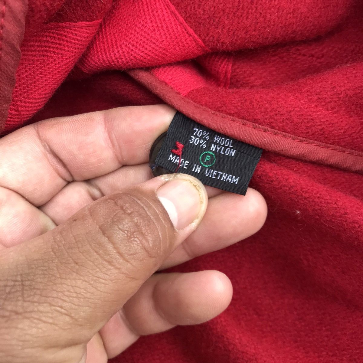 Beauty Beast × Helly Hansen Vintage Helly Hansen Duffle Wool Jacket Size US L / EU 52-54 / 3 - 10 Thumbnail