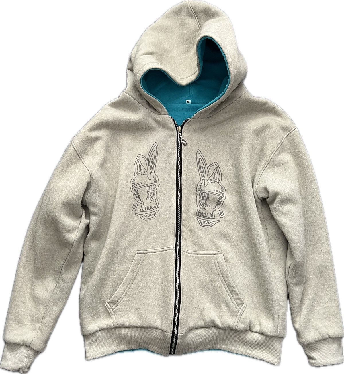 Kodone Kodone Reversible Zip Up Hoodie Size US S / EU 44-46 / 1 - 1 Thumbnail