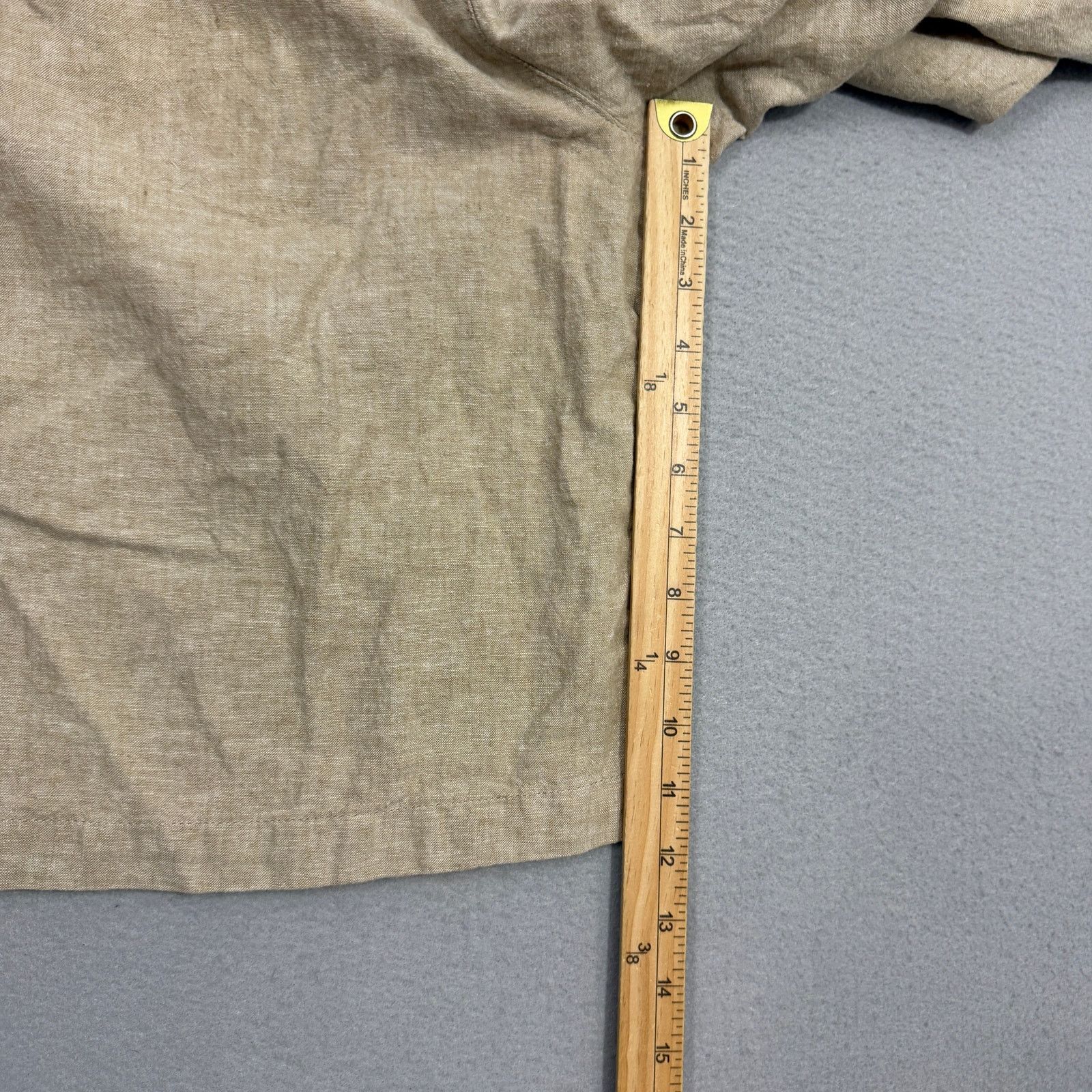 Armani Exchange Armani Exchange Shorts 36 Tan 12" Inseam A/X Linen Blend Size US 36 / EU 52 - 10 Thumbnail