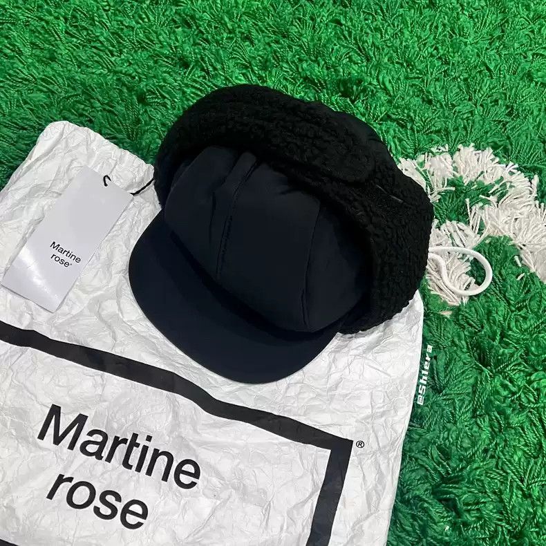 Pre-owned Martine Rose Logo Lei Feng Hat