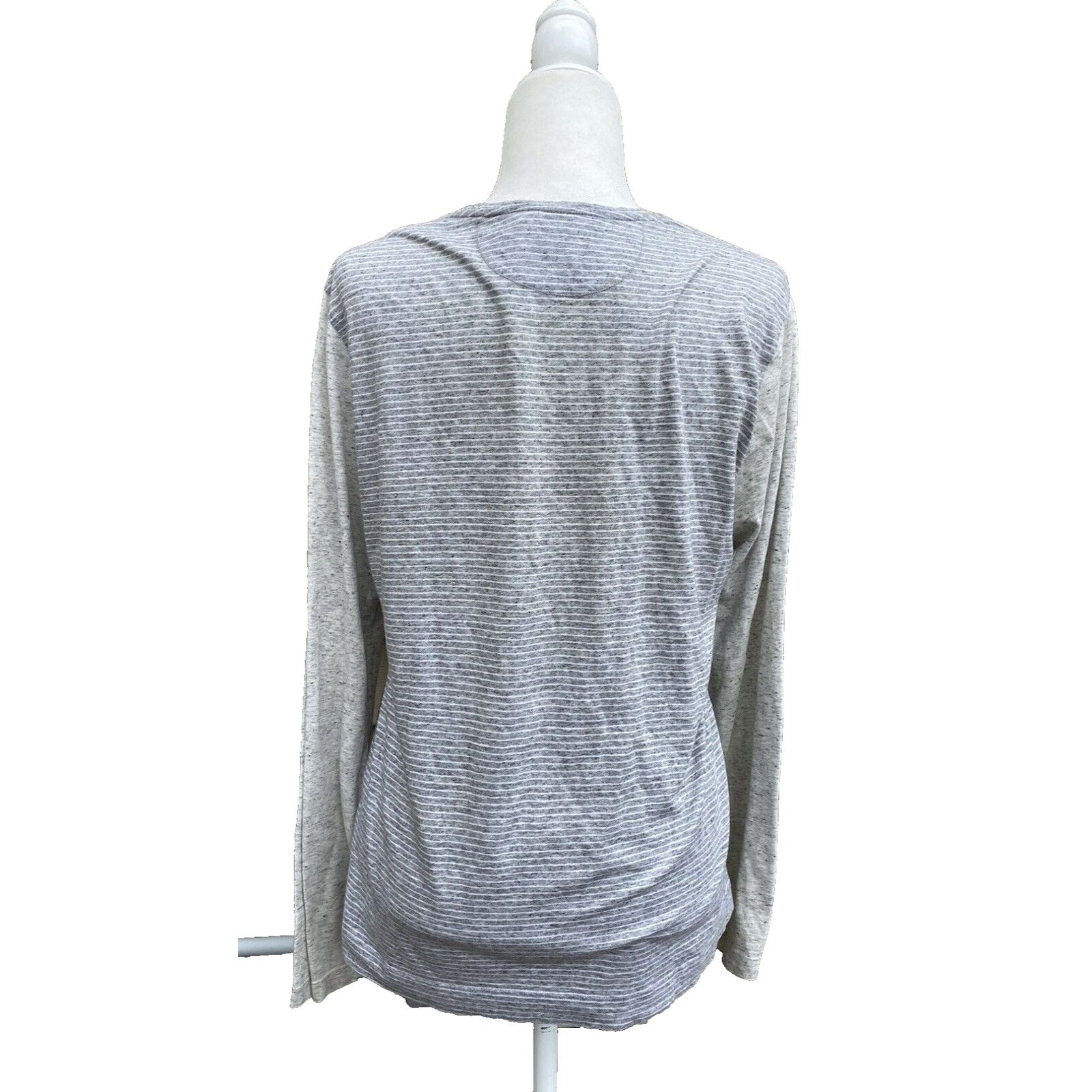 Vince Vince top cotton sweater striped size S super soft A000245 Size S / US 4 / IT 40 - 3 Thumbnail