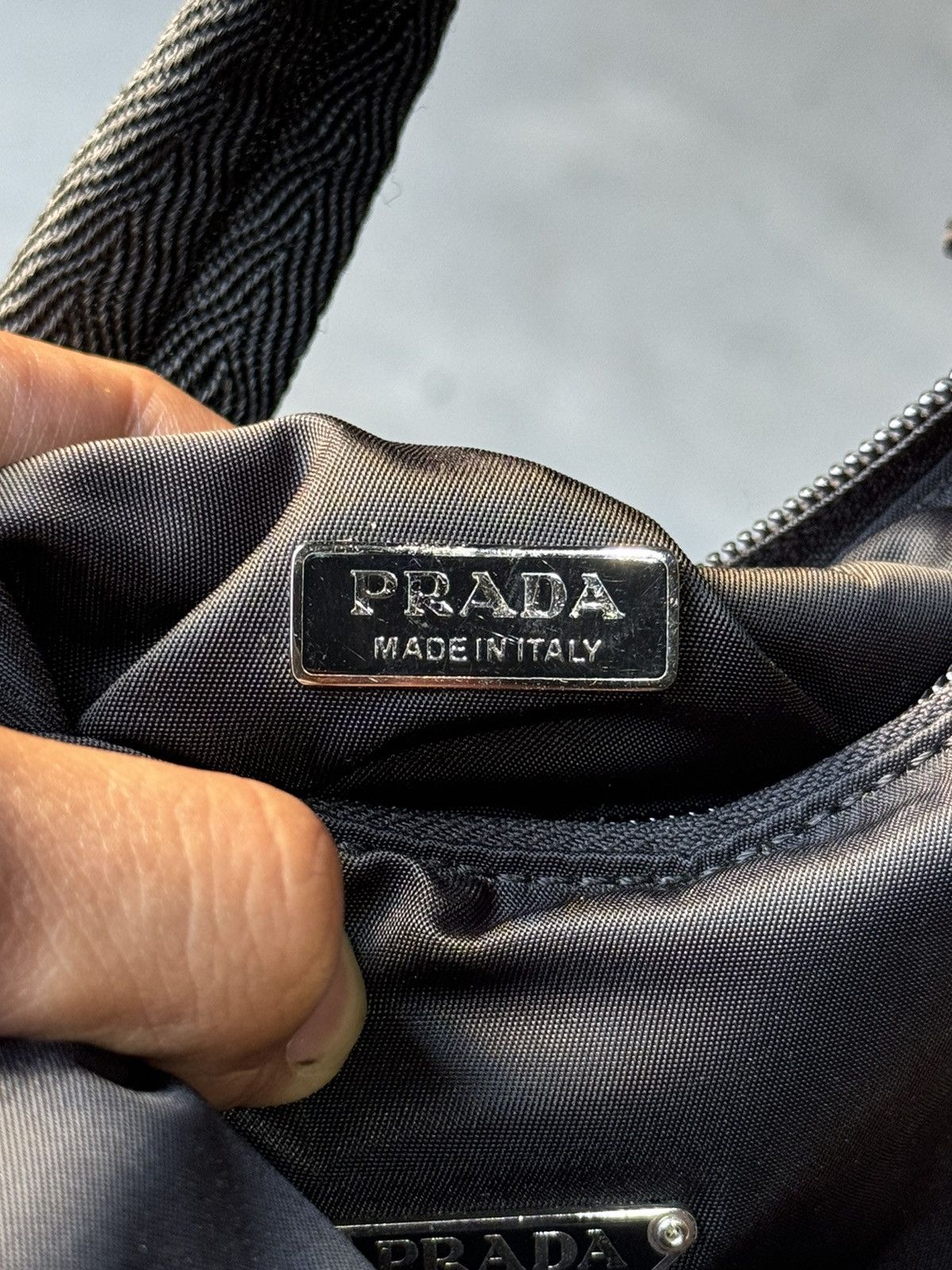 Prada Prada saffiano re-edition mini handbag Size ONE SIZE - 7 Thumbnail