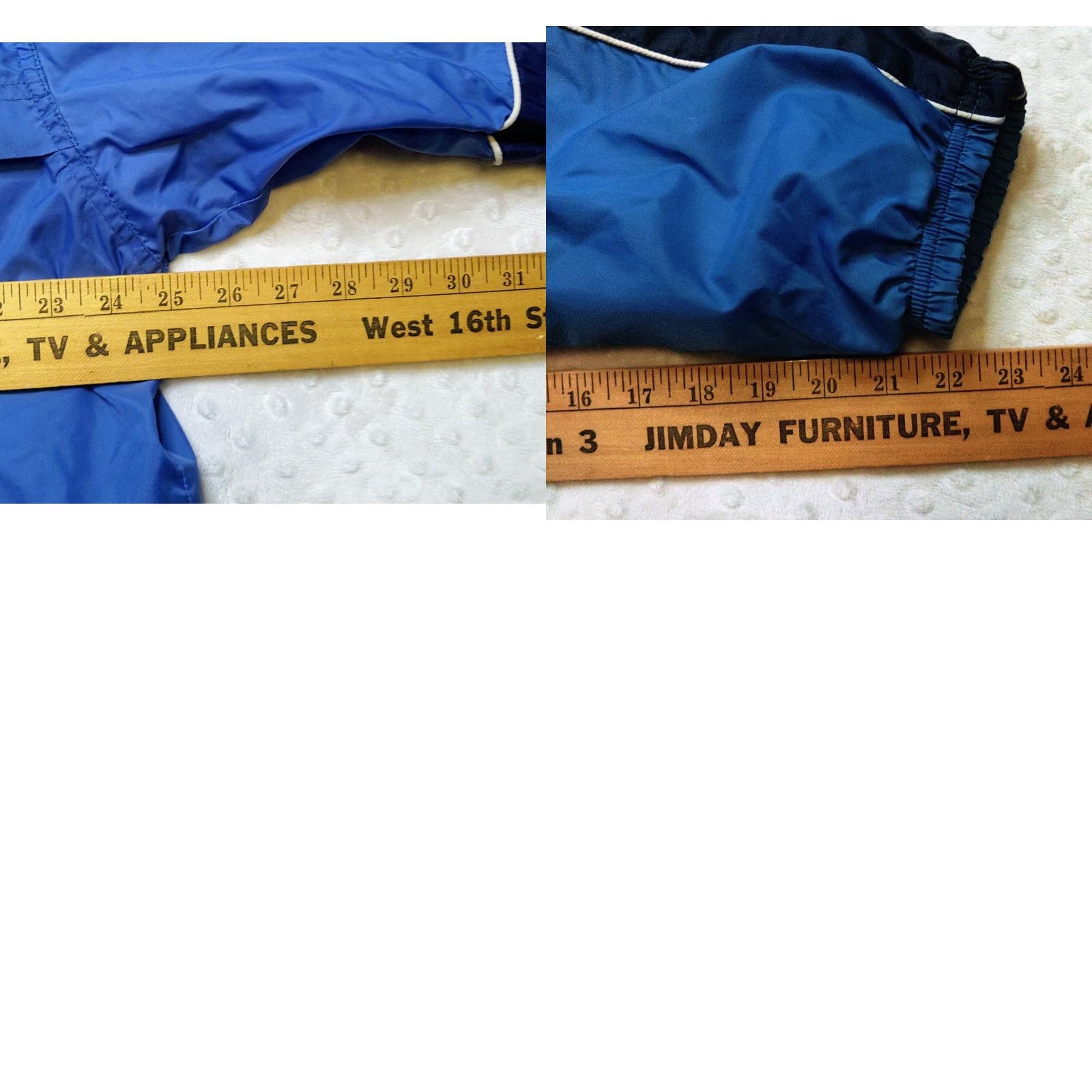 Nike Nike Windbreaker Jacket Mens Regular Large Blue 90s Vintage Logo Zipper Pockets Lightweight Full Zip Sports Retro Size US L / EU 52-54 / 3 - 8 Thumbnail