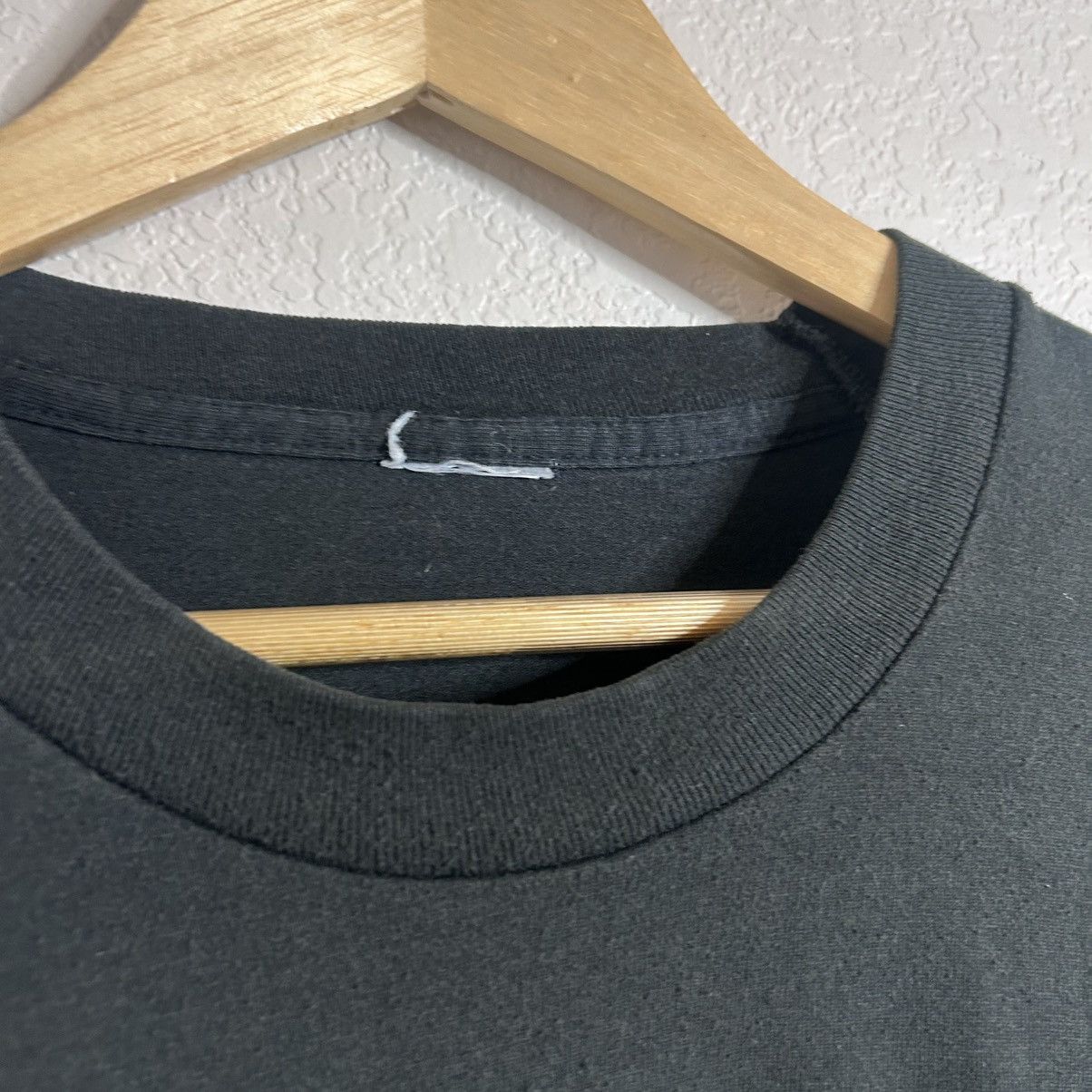 Hanes × Vintage Vintage duke faded black blank tee shirt Size US XXL / EU 58 / 5 - 3 Thumbnail