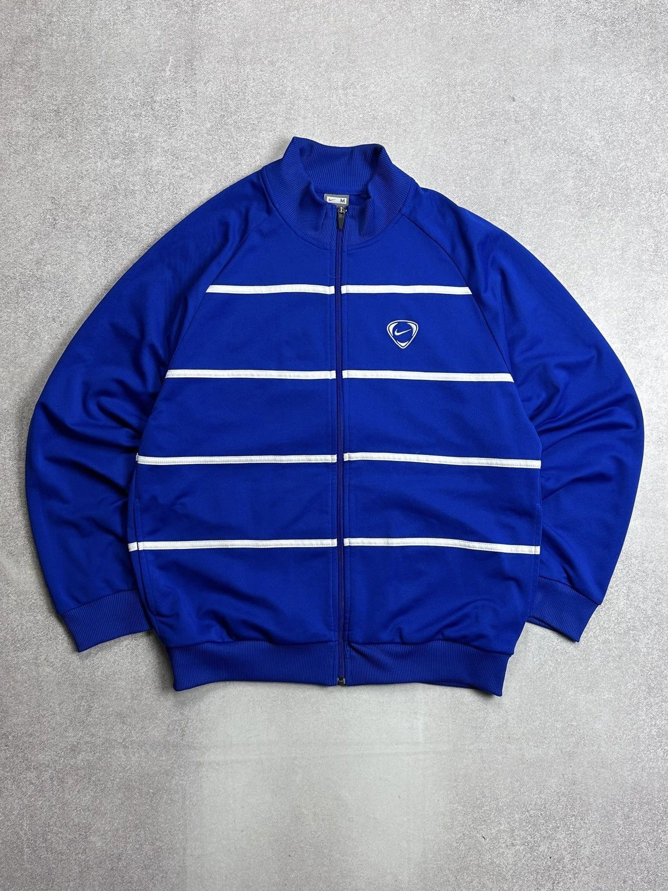 Nike Vintage Nike Swoosh Boxy Zip Track Jacket Rare TN Skepta M Size US M / EU 48-50 / 2 - 1 Thumbnail