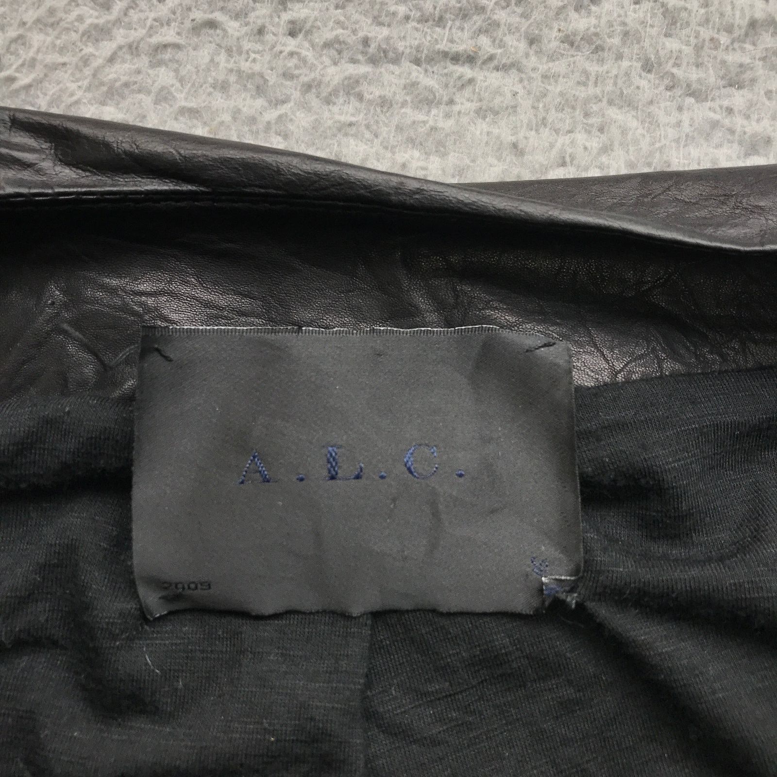Other ALC Black Lamb Leather Moto Jacket Women Small 6 Black LR146 Size M / US 6-8 / IT 42-44 - 6 Thumbnail