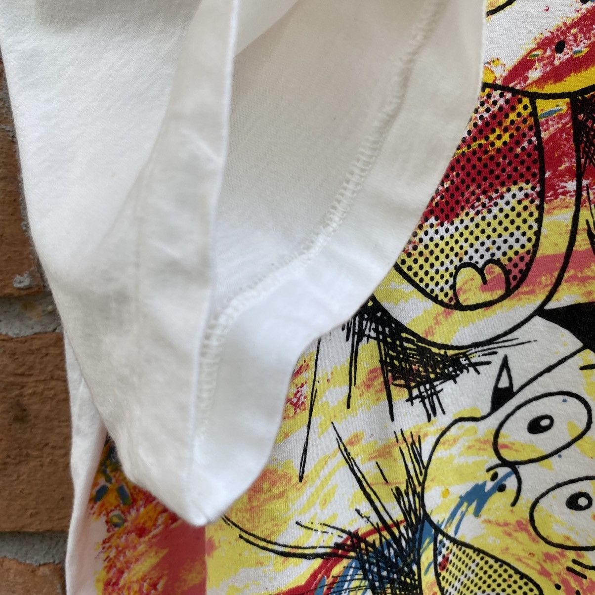 Yoshiyuki Konishi Ficce White Tee with Color Splash Print Size US M / EU 48-50 / 2 - 7 Thumbnail