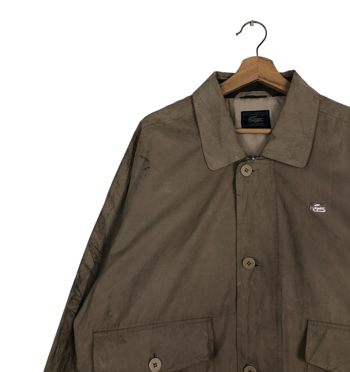 Japanese Brand VINTAGE BOMBER JACKET LACOSTE JAPAN BIG LOGO Size US M / EU 48-50 / 2 - 4 Thumbnail