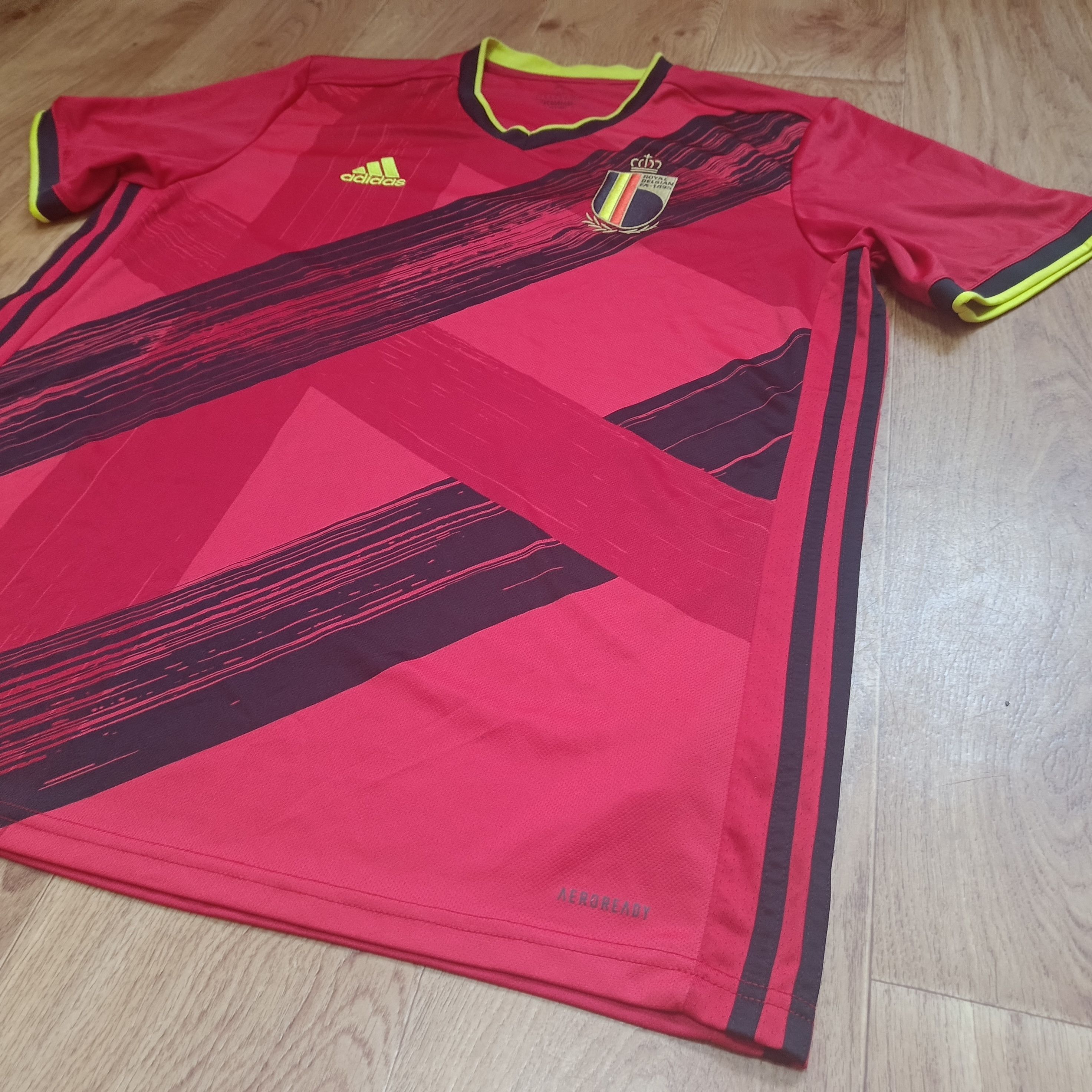 Adidas Belgium 2020/2021 Adidas Home Football Shirt Mens Size XL Size US XL / EU 56 / 4 - 3 Thumbnail