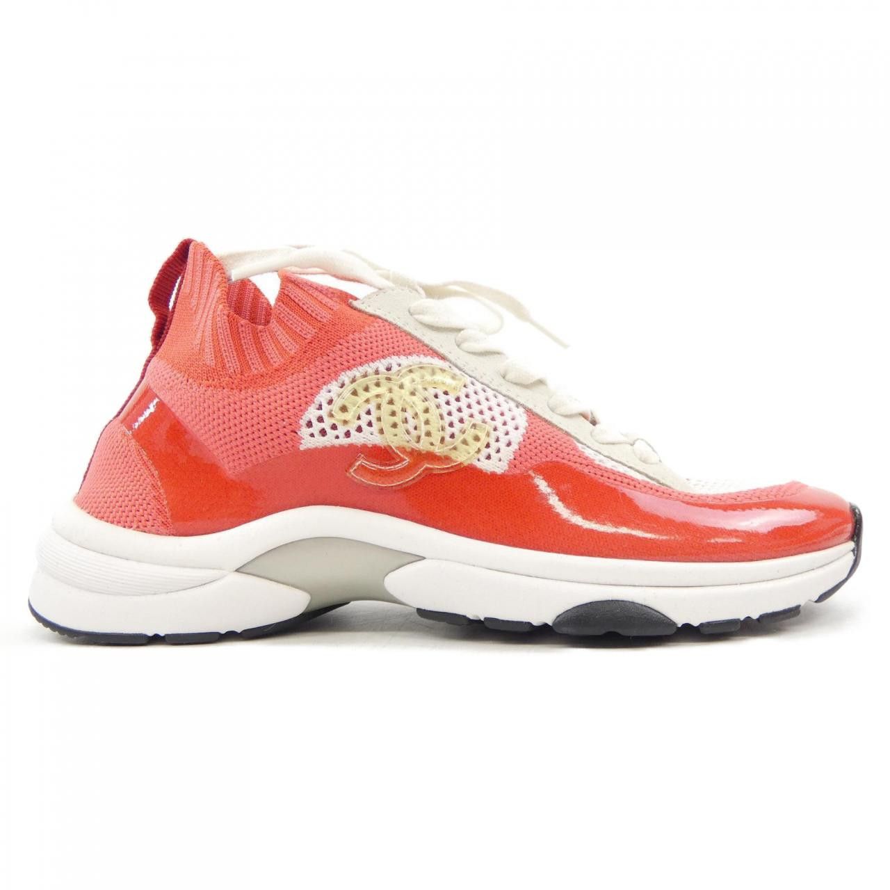 Chanel Chanel Chanel Sneakers Plastic / Synthetic Shoes G36258 DUTY FREE for USA Size ONE SIZE - 1 Thumbnail