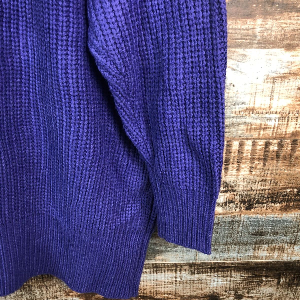 Homespun Knitwear × LOWRYS FARM Lowyrs Farm Purple Knitwear #A2349 Size XL / US 12-14 / IT 48-50 - 16 Thumbnail