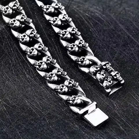 Other Skul Cuban Link Bracelet Size ONE SIZE - 3 Thumbnail