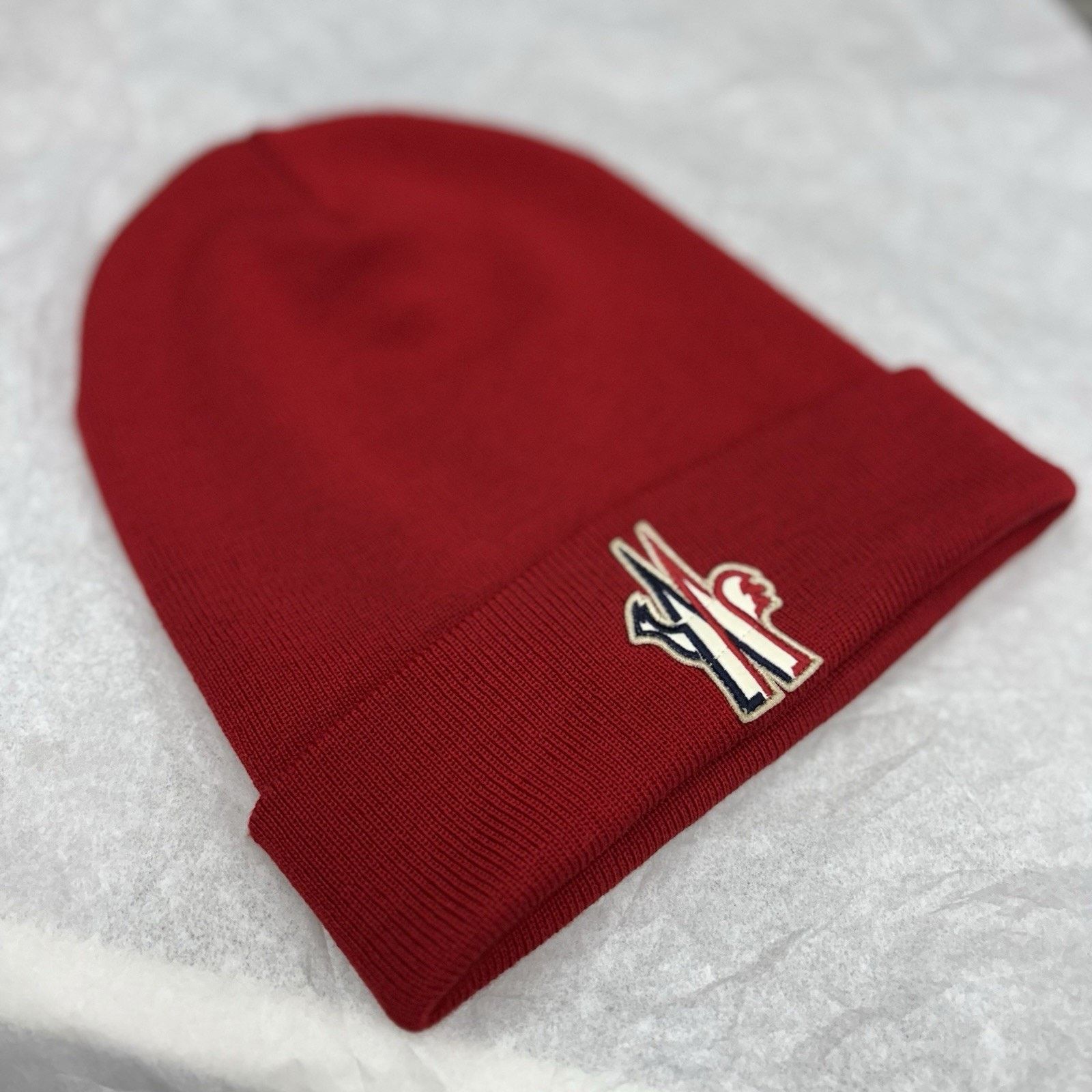 Moncler Grenoble Moncler Grenoble Wool Beanie ' Red ' | NEW! Size ONE SIZE - 2 Thumbnail