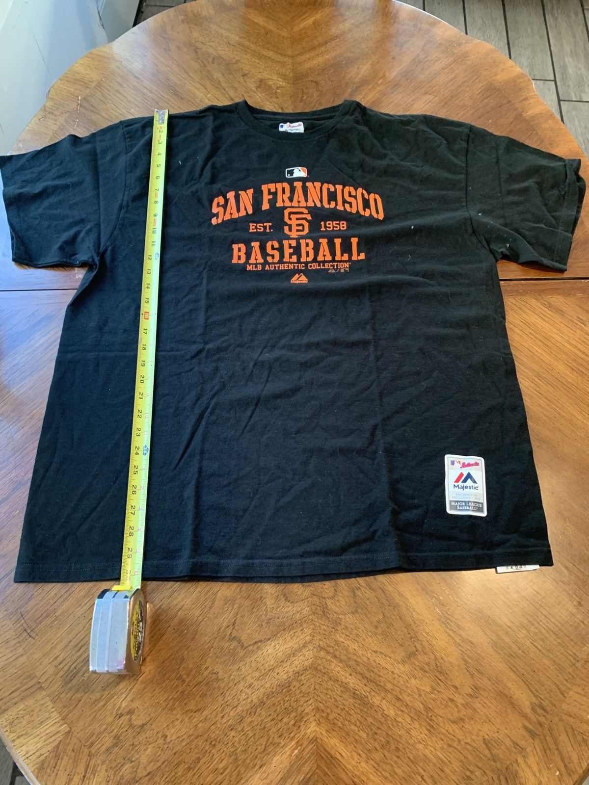 Majestic SF Giants majestic short sleeve tee Size US XXL / EU 58 / 5 - 2 Thumbnail