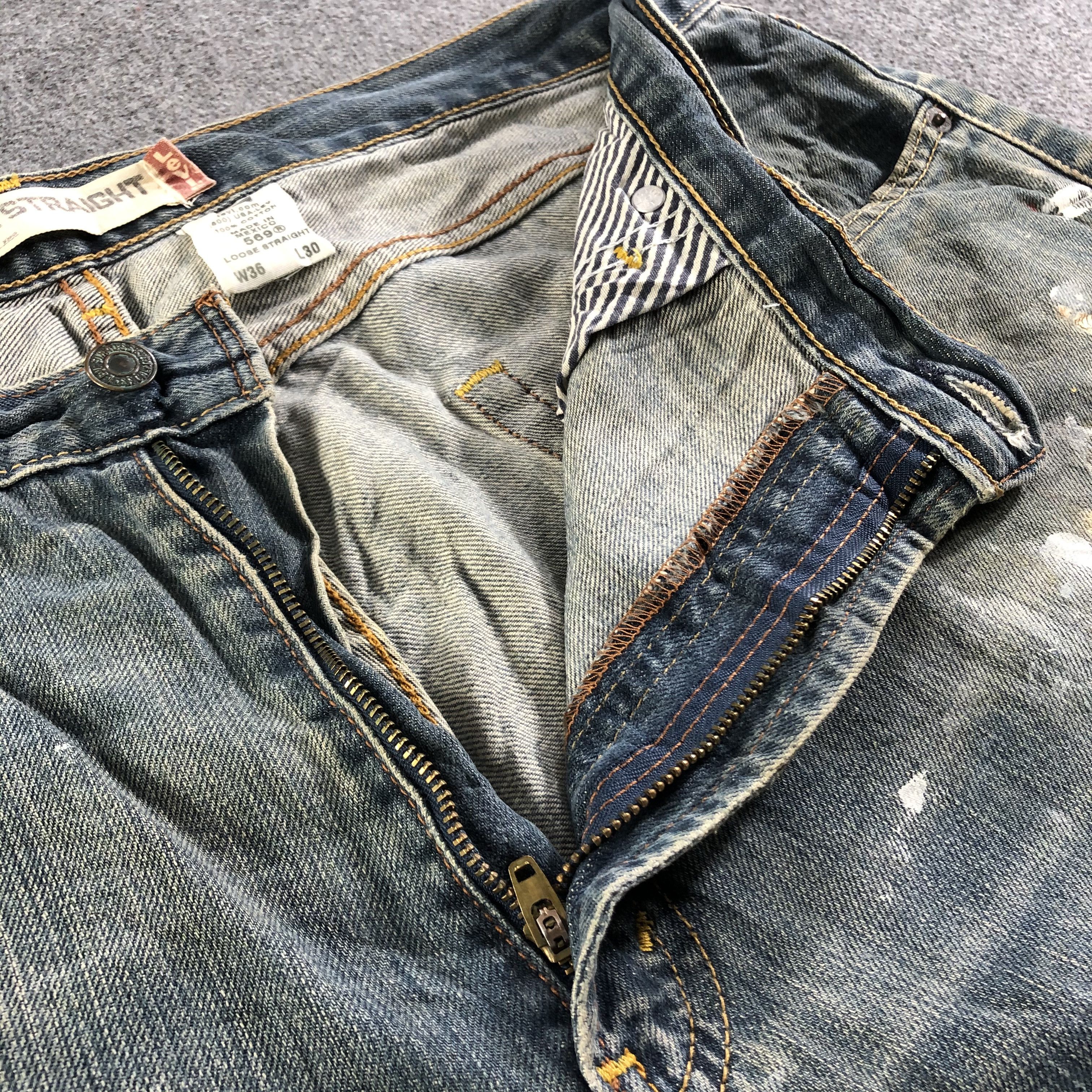 Levi's Vintage Levis 569 Jeans-J3038 Size US 39 - 8 Thumbnail