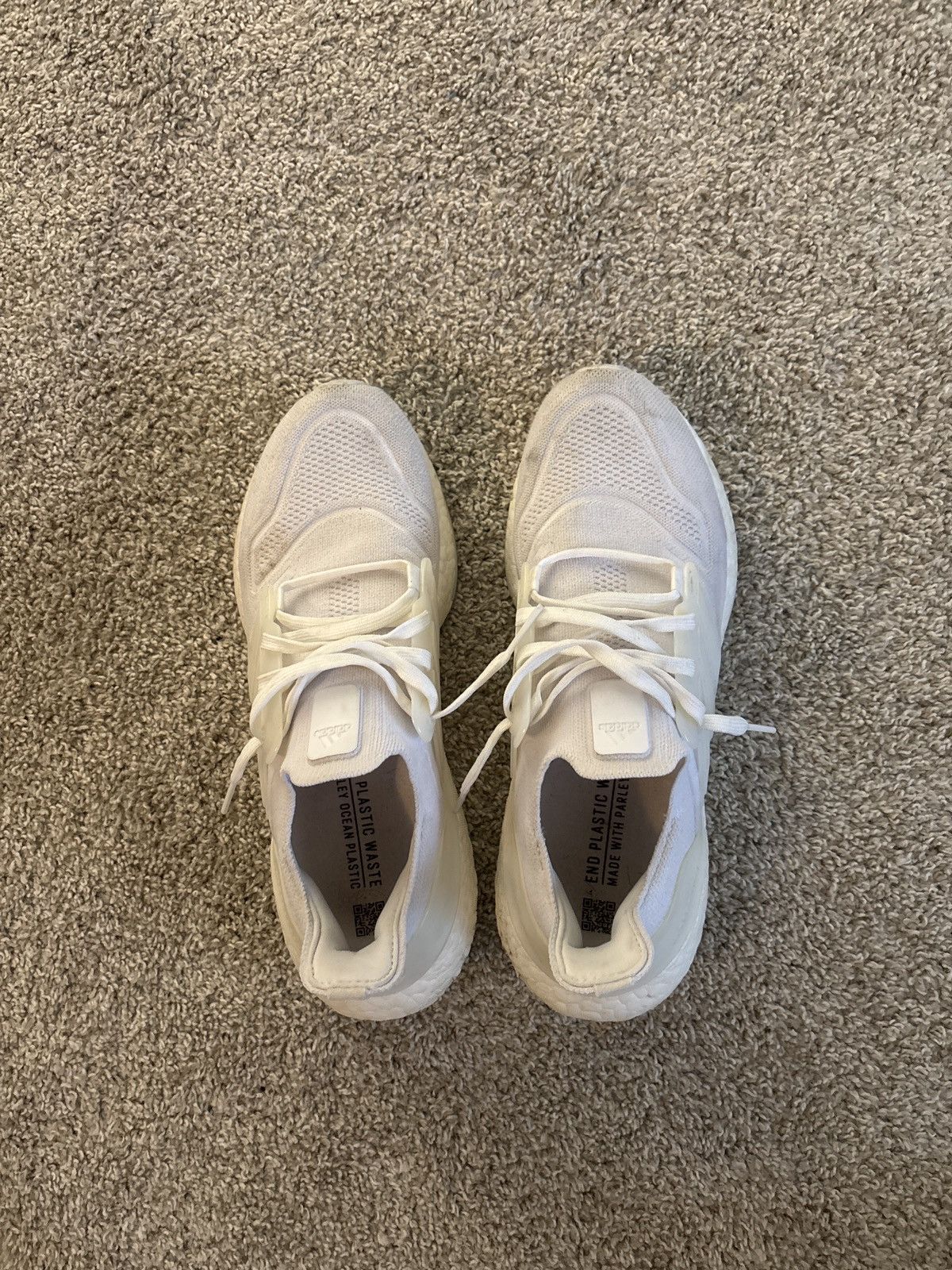 Adidas Adidas White Ultraboost Size US 9 / EU 42 - 4 Thumbnail