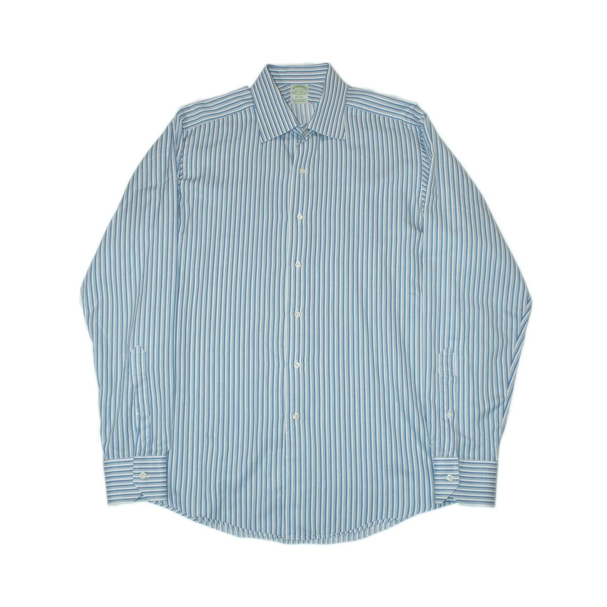 Brooks Brothers × Vintage Vintage Brooks Brothers Striped Oxford Button Down Size US L / EU 52-54 / 3 - 1 Thumbnail
