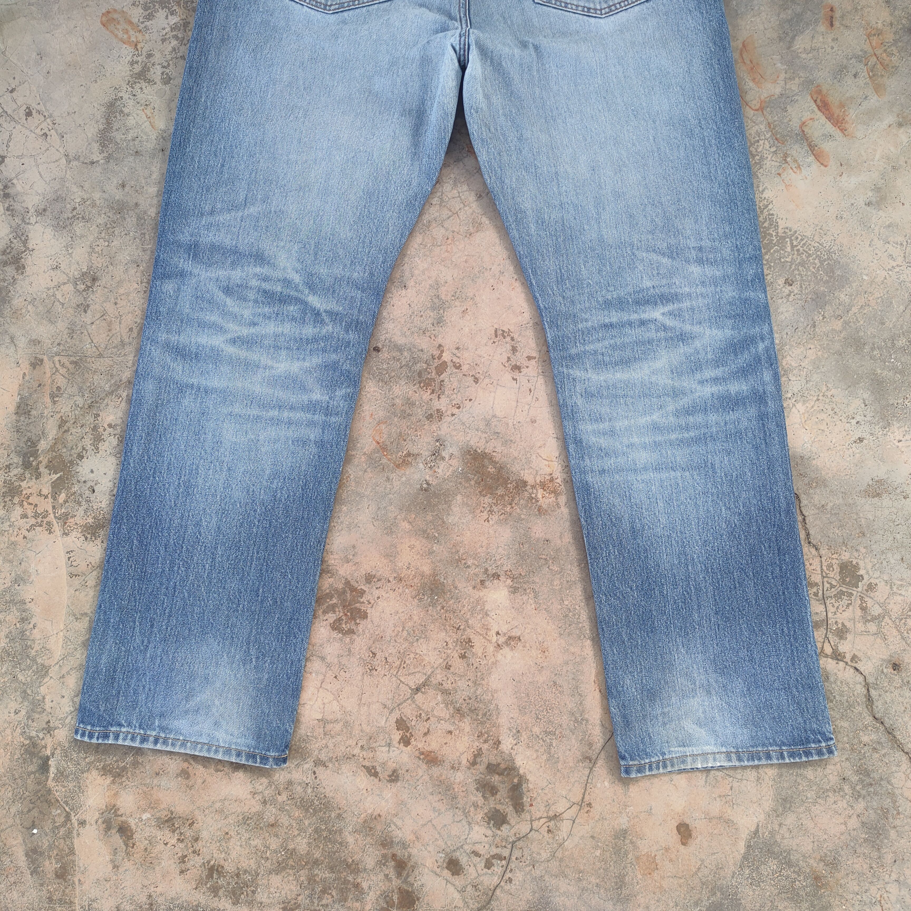 Japanese Brand VINTAGE JAPANESE FADED BLUE JEANS DENIM PANTS Size US 37 - 10 Thumbnail