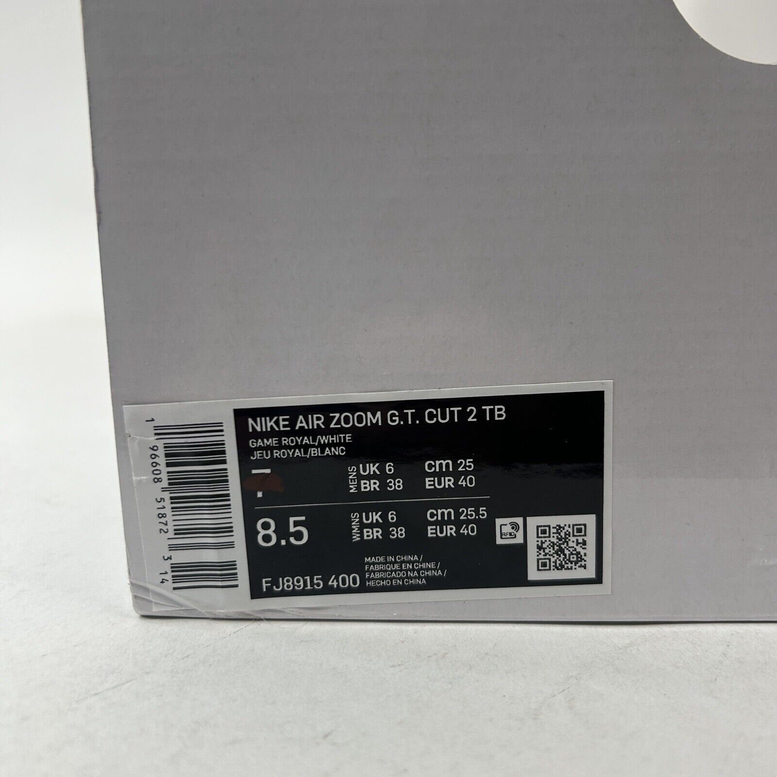 Nike Nike Air Zoom GT Cut 2 TB Promo “Game Royal Blue" 2024 Size US 7 / EU 40 - 5 Thumbnail